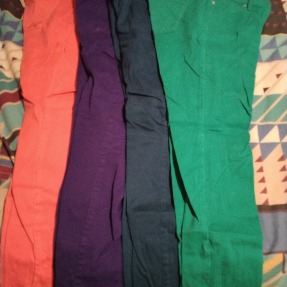 Express stretch skinny jeans